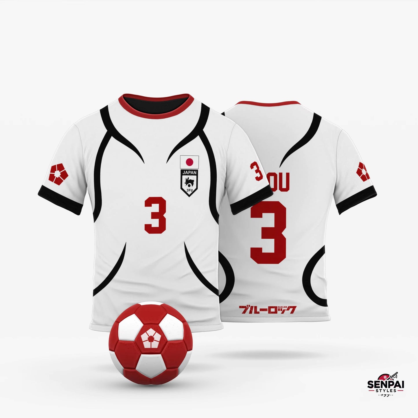 Blue Lock - Japon U20 Blanc